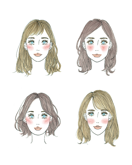 イラストレーター矢野すみれ MORE2018年7月号イラスト