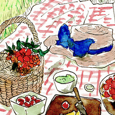 矢野すみれ　イラストレーションサイト